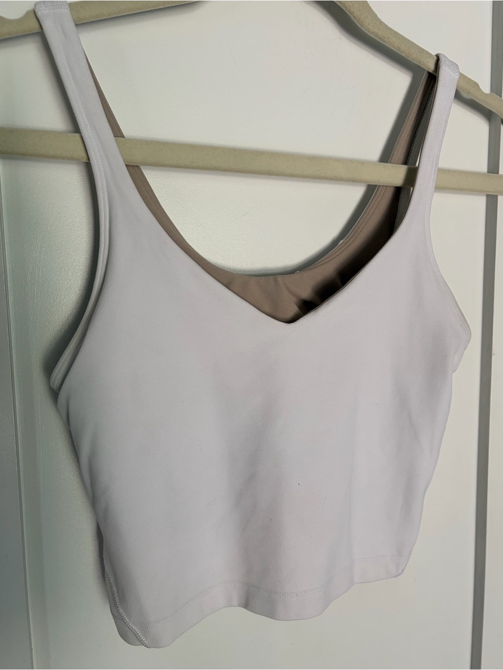 11. Size 6 LULULEMON White Align Tank